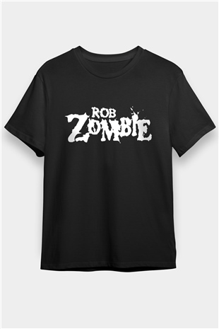 Rob Zombie Siyah Unisex Tişört T-Shirt - TişörtFabrikası