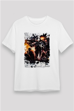 RoboCop Beyaz Unisex Tişört T-Shirt