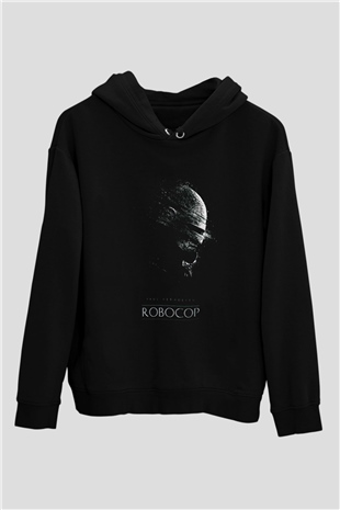 RoboCop Siyah Unisex Hoodie