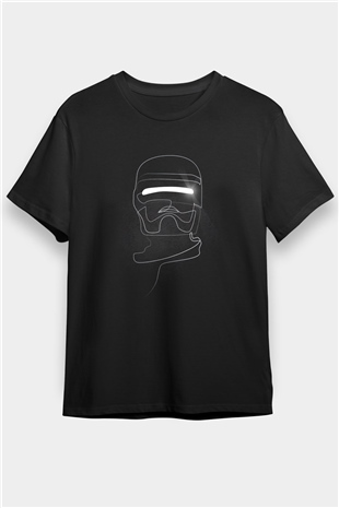RoboCop Siyah Unisex Tişört T-Shirt