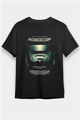 RoboCop Siyah Unisex Tişört T-Shirt