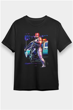 RoboCop Siyah Unisex Tişört T-Shirt