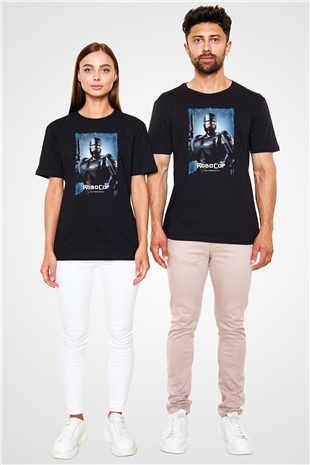 RoboCop Siyah Unisex Tişört T-Shirt