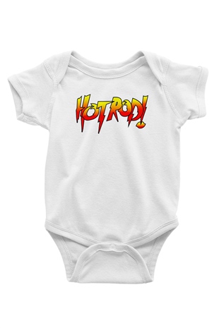 Roddy Piper Beyaz Bebek Body - Zıbın