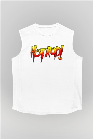 Roddy Piper Beyaz Unisex  Kolsuz Tişört