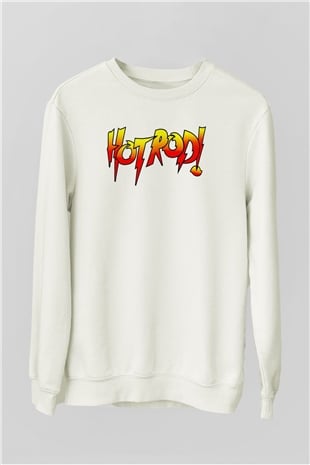 Roddy Piper Beyaz Unisex  Sweatshirt