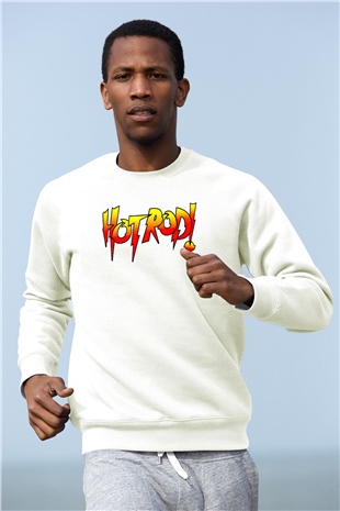 Roddy Piper Beyaz Unisex  Sweatshirt