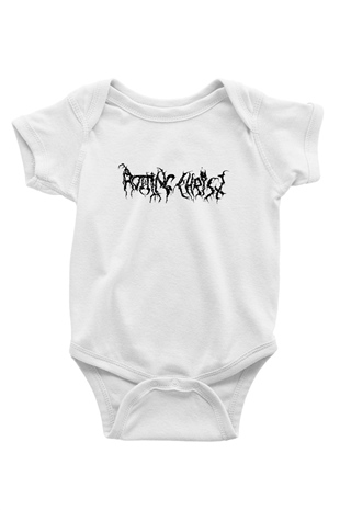 Rotting Christ Baskılı Beyaz Unisex Bebek Body - Zıbın