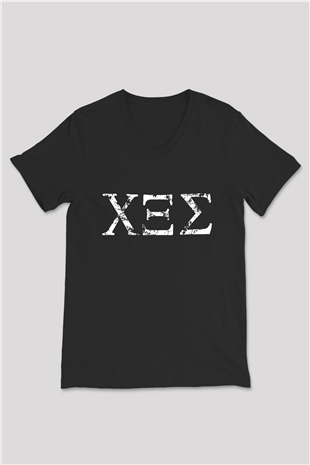 Rotting Christ Siyah Unisex V Yaka Tişört T-Shirt