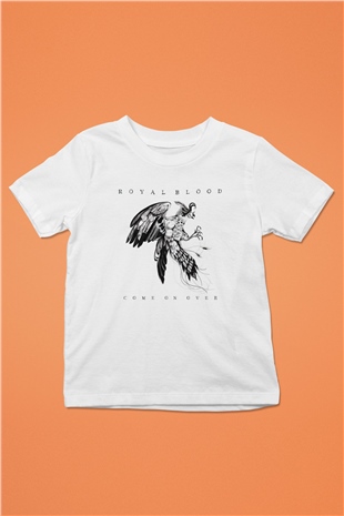 Royal Blood Beyaz Unisex Çocuk Tişört