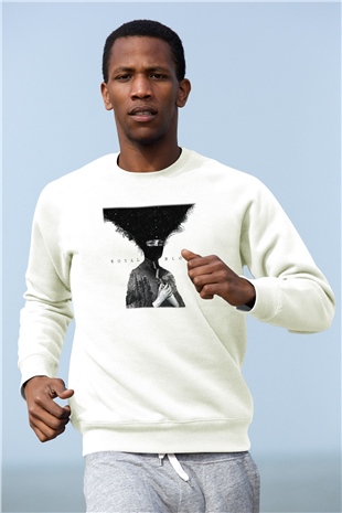 Royal Blood Beyaz Unisex Sweatshirt