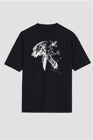 Royal Blood Siyah Unisex Oversize Tişört T-Shirt