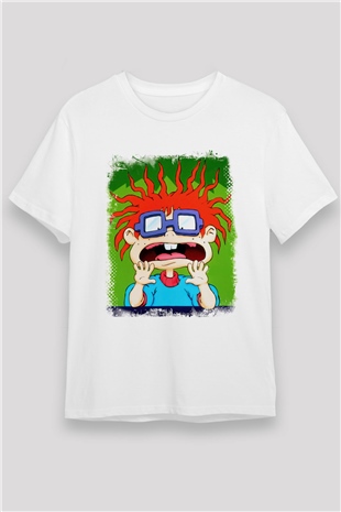 Rugrats Beyaz Unisex Tişört T-Shirt