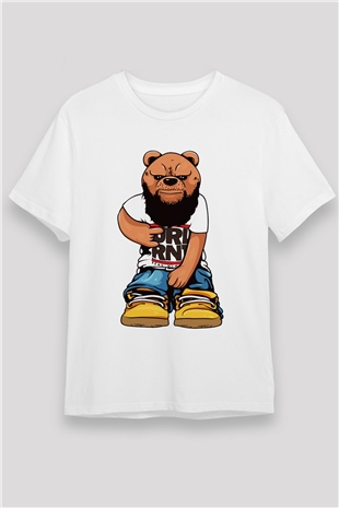 Run DMC Beyaz Unisex Tişört T-Shirt - TişörtFabrikası