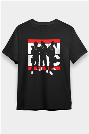 Run DMC Siyah Unisex Tişört T-Shirt - TişörtFabrikası