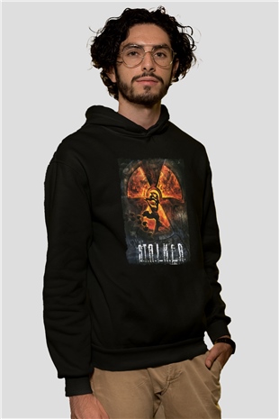 S.T.A.L.K.E.R. Siyah Unisex Hoodie