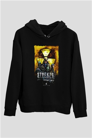 S.T.A.L.K.E.R. Siyah Unisex Hoodie