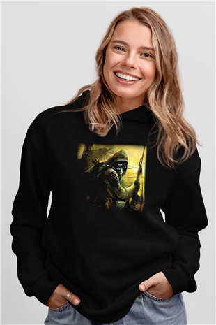 S.T.A.L.K.E.R. Siyah Unisex Hoodie