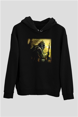 S.T.A.L.K.E.R. Siyah Unisex Hoodie