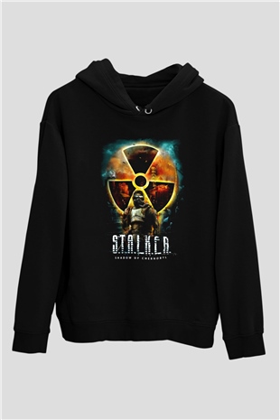 S.T.A.L.K.E.R. Siyah Unisex Hoodie