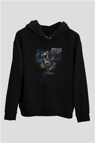 S.T.A.L.K.E.R. Siyah Unisex Hoodie