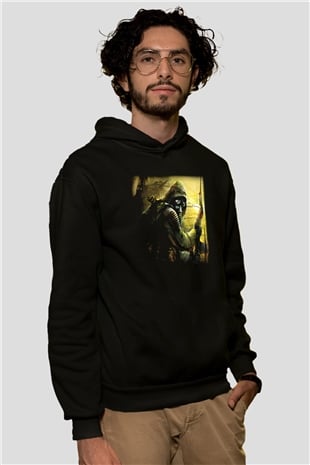 S.T.A.L.K.E.R. Siyah Unisex Hoodie