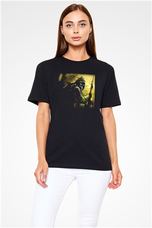S.T.A.L.K.E.R. Siyah Unisex Tişört T-Shirt