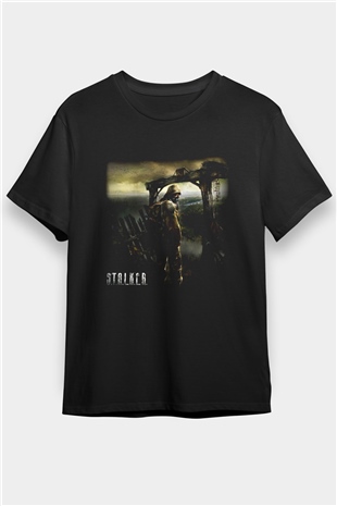 S.T.A.L.K.E.R. Siyah Unisex Tişört T-Shirt