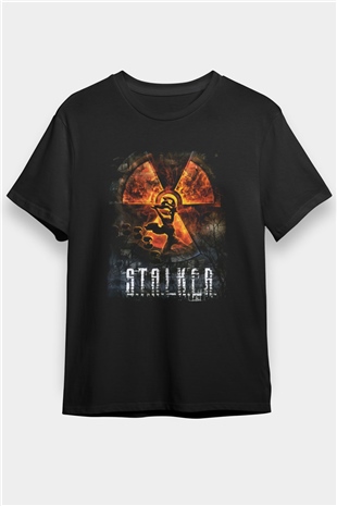 S.T.A.L.K.E.R. Siyah Unisex Tişört T-Shirt