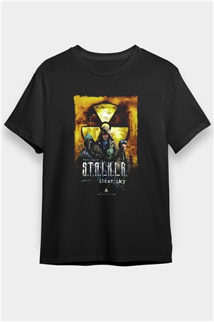 S.T.A.L.K.E.R. Siyah Unisex Tişört T-Shirt