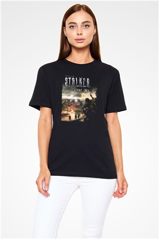 S.T.A.L.K.E.R. Siyah Unisex Tişört T-Shirt