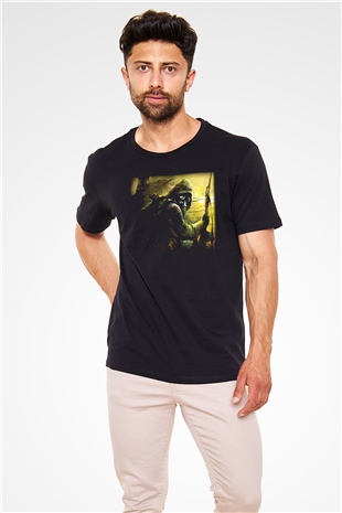 S.T.A.L.K.E.R. Siyah Unisex Tişört T-Shirt