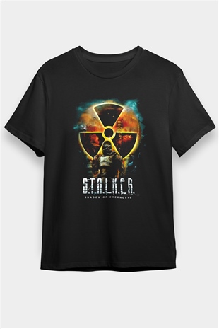 S.T.A.L.K.E.R. Siyah Unisex Tişört T-Shirt