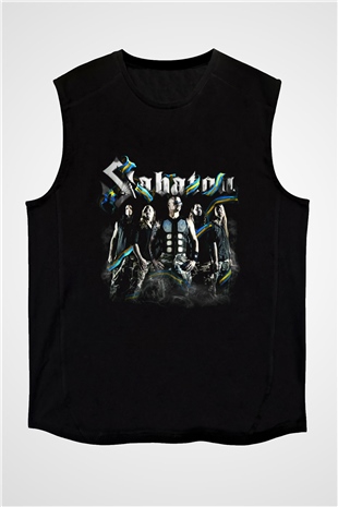Sabaton Siyah Unisex Kolsuz Tişört
