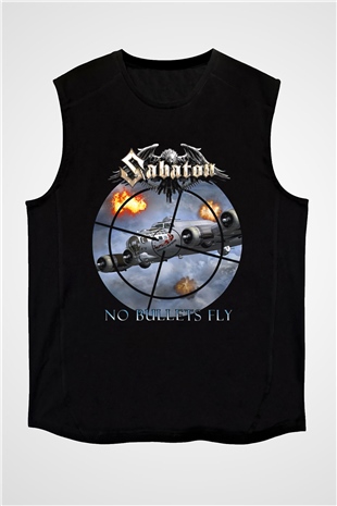 Sabaton Siyah Unisex Kolsuz Tişört