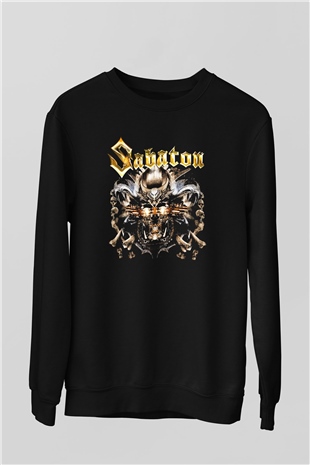 Sabaton Siyah Unisex Sweatshirt