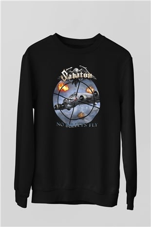 Sabaton Siyah Unisex Sweatshirt