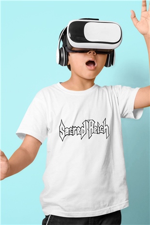Sacred Reich Baskılı Beyaz Unisex Çocuk Tişört