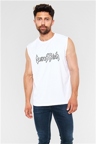 Sacred Reich Beyaz Unisex Kolsuz Tişört