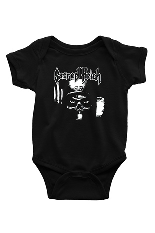 Sacred Reich Siyah Bebek Body - Zıbın
