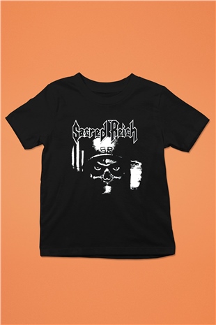 Sacred Reich Siyah Unisex Çocuk Tişört