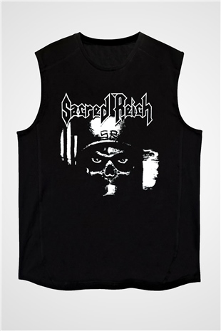 Sacred Reich Siyah Unisex Kolsuz Tişört