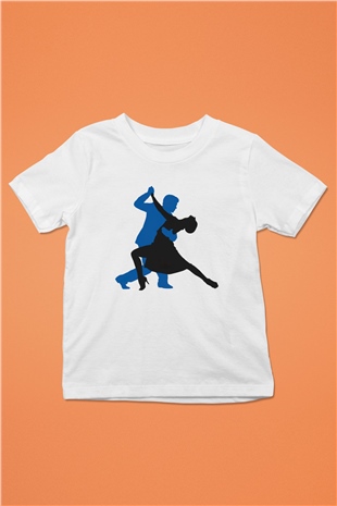 Salsa Baskılı Beyaz Unisex Çocuk Tişört