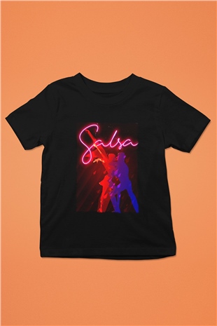 Salsa Siyah Unisex Çocuk Tişört