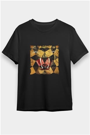 Salvador Dali Baskılı Unisex Siyah Tişört