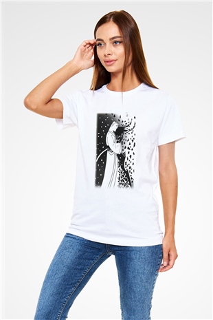 Samurai Jack Beyaz Unisex Tişört T-Shirt