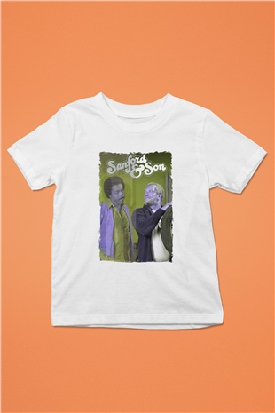 Sanford and Son Beyaz Unisex Çocuk Tişört