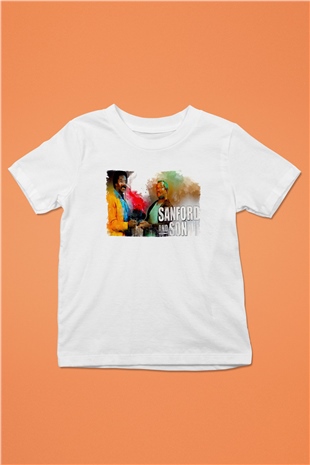 Sanford and Son Beyaz Unisex Çocuk Tişört