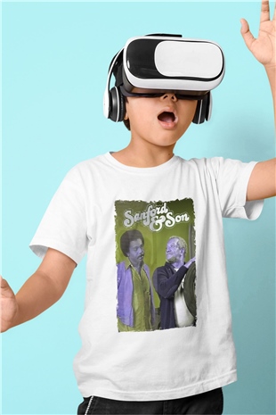 Sanford and Son Beyaz Unisex Çocuk Tişört