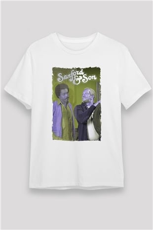 Sanford and Son Beyaz Unisex Tişört T-Shirt